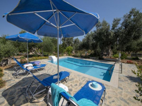 Spacious villa with jacuzzi in Sfakaki